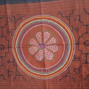 Shipibo Manta made by shipibo female shaman.